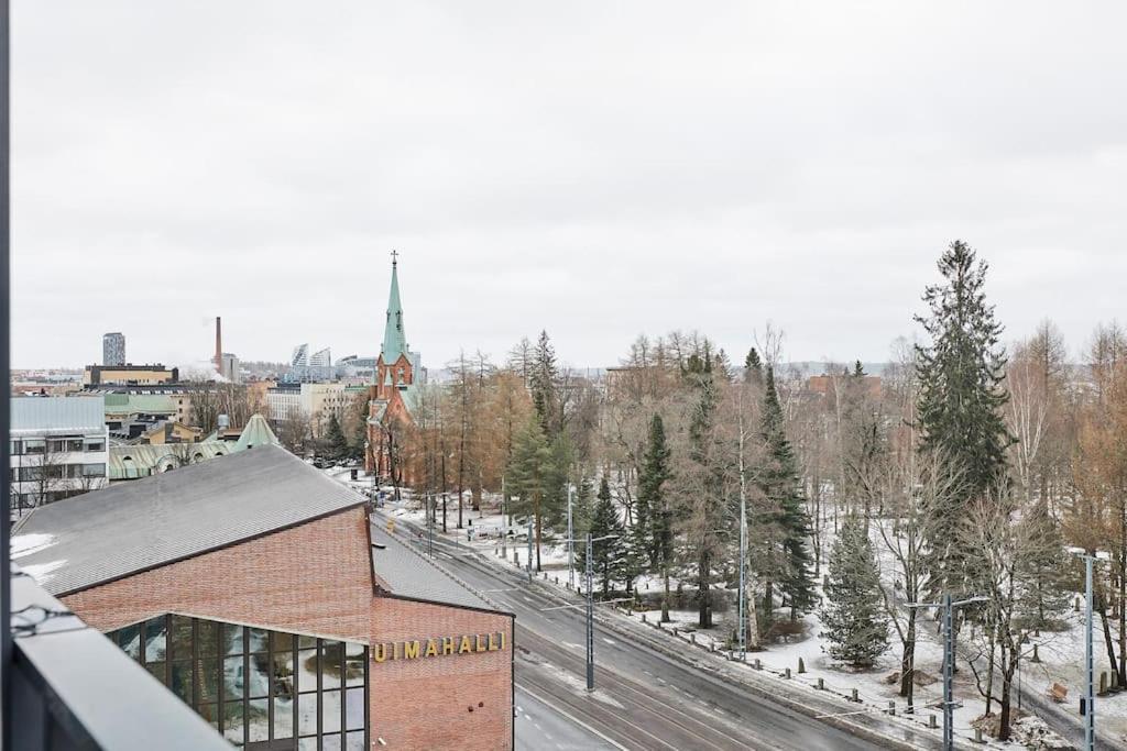 Rauhallinen Kolmio Omalla Saunalla Tampereen Keskustassa Exterior foto